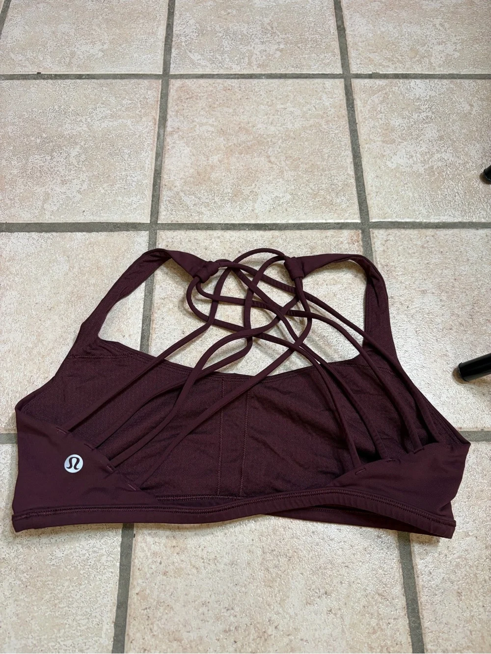 Lululemon Free to Be Wild Bra (Cassis) Size 8
